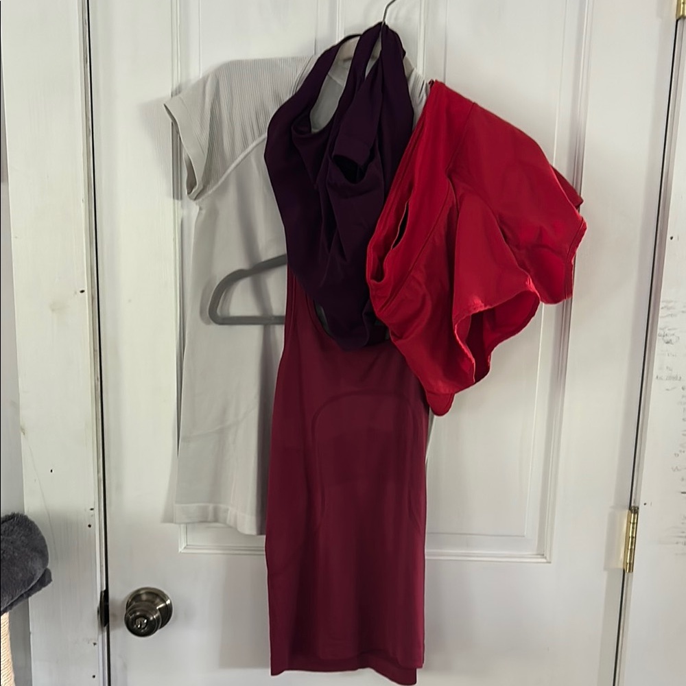 Elegant Red and Purple Women's Dress for Taylor